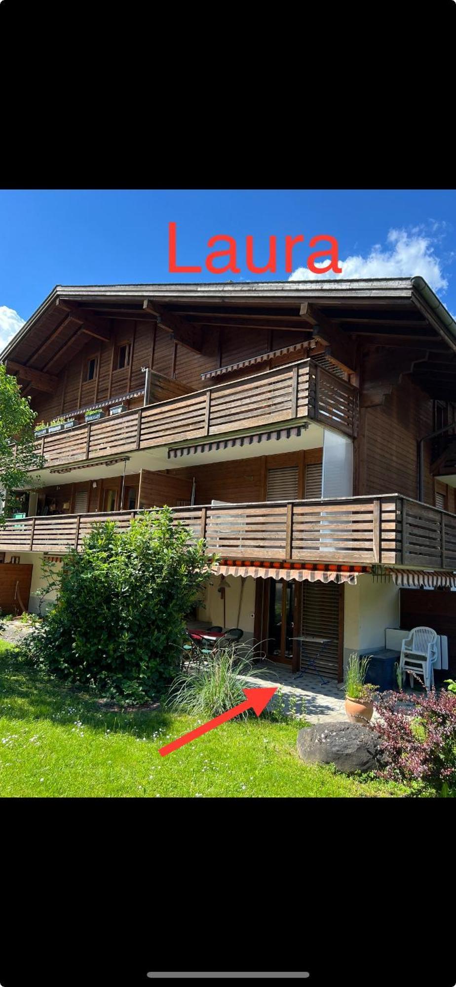 Apartment Laura Wilderswil Bagian luar foto