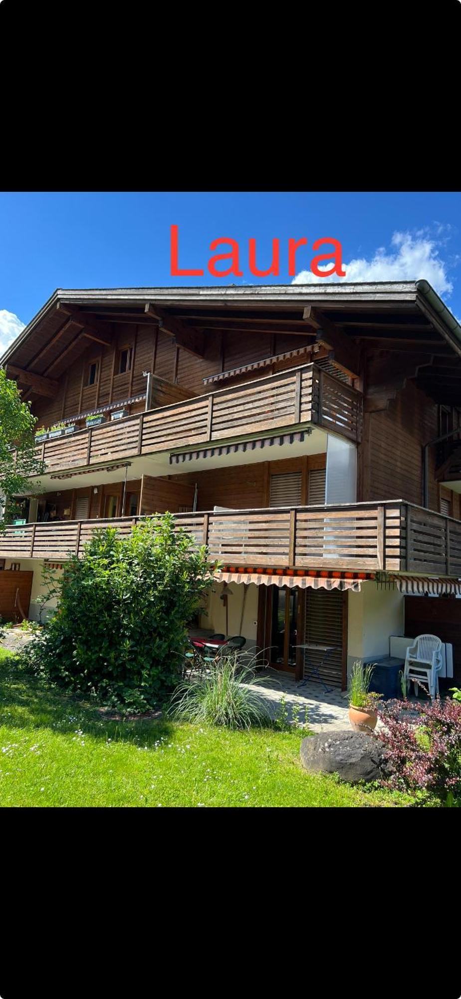 Apartment Laura Wilderswil Bagian luar foto