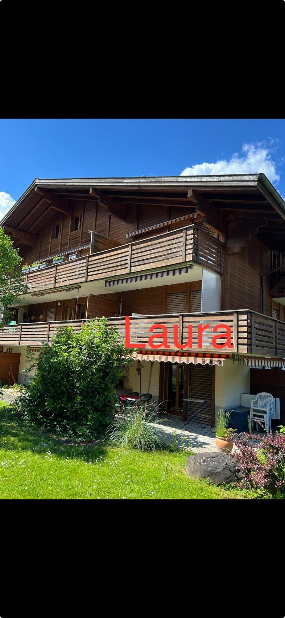 Apartment Laura Wilderswil Bagian luar foto